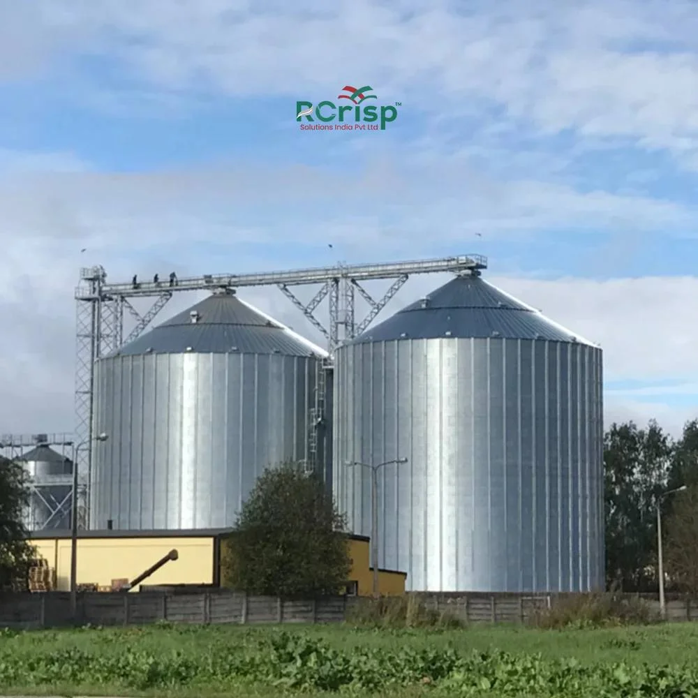 Industrial silo tank storage system