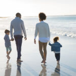 Family at a Beach