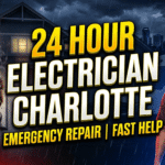 Landscape Lighting Electrician in Charlotte