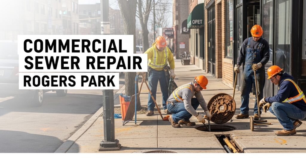 commercial sewer repair rogers park