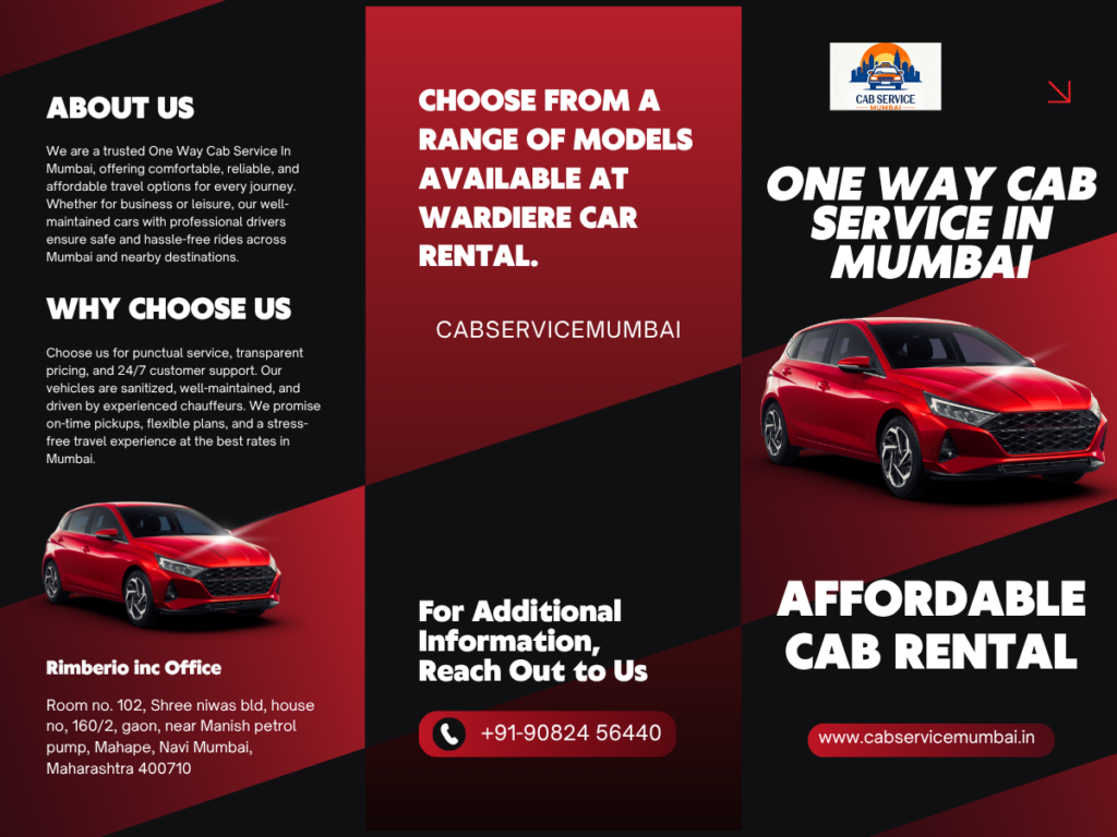 One Way Cab Service In Mumbai