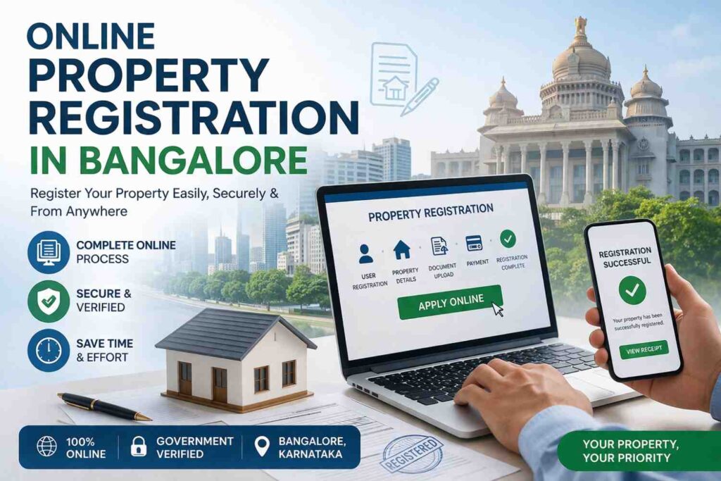 Online property registration in Bangalore