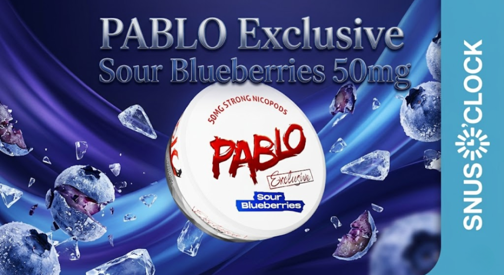 PABLO Exclusive Sour Blueberries 50mg