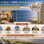 Ready to Move 3 BHK Apartment with Modern Amenities - Shreemad Group