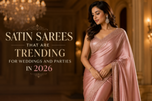 Satin Sarees That Are Trending for Weddings and Parties in 2026
