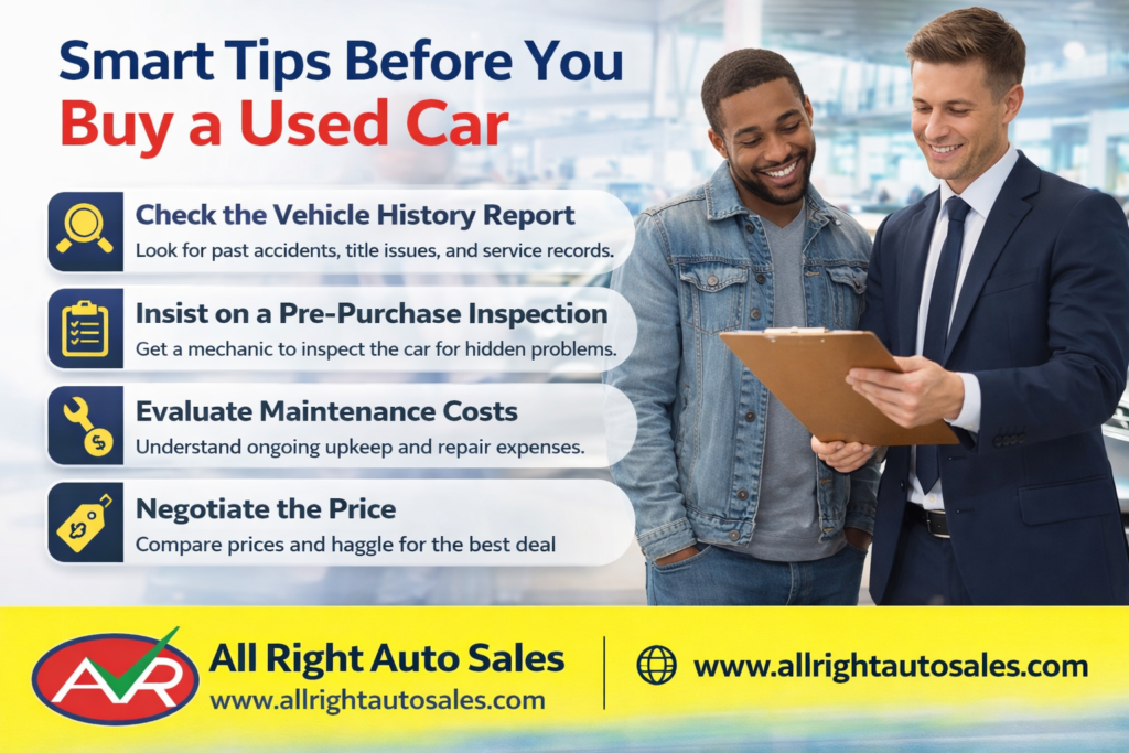 Smart Tips Before You Buy a Used Car