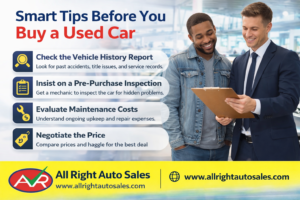 Smart Tips Before You Buy a Used Car