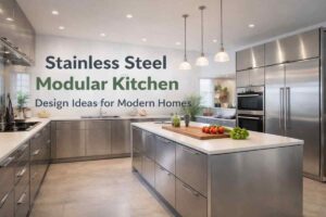 Stainless Steel Modular Kitchen Design Ideas