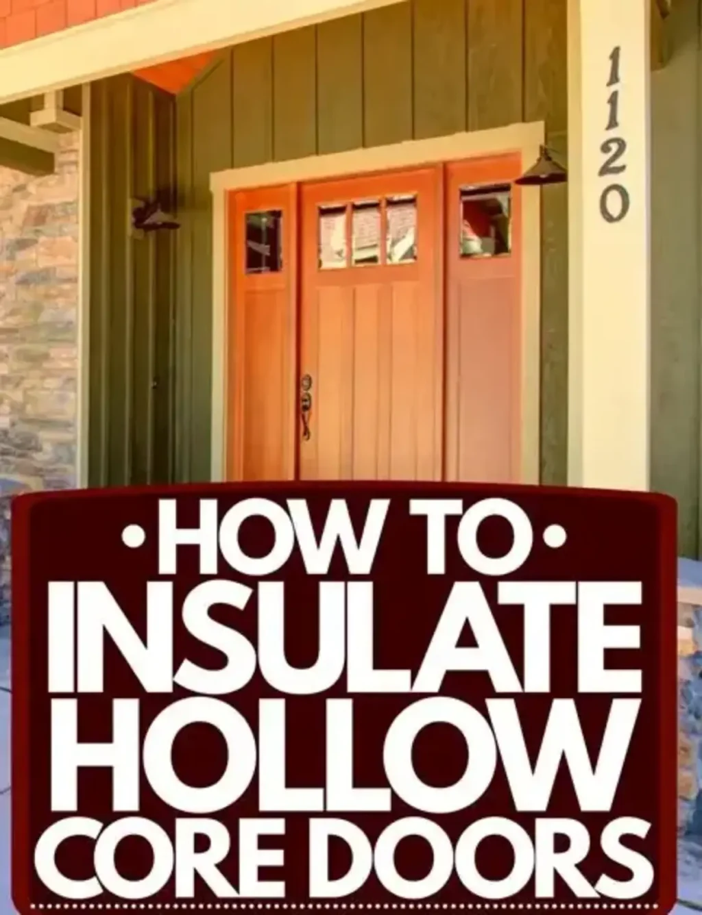 The Smart Way to Insulate a Hollow Interior Door at Home