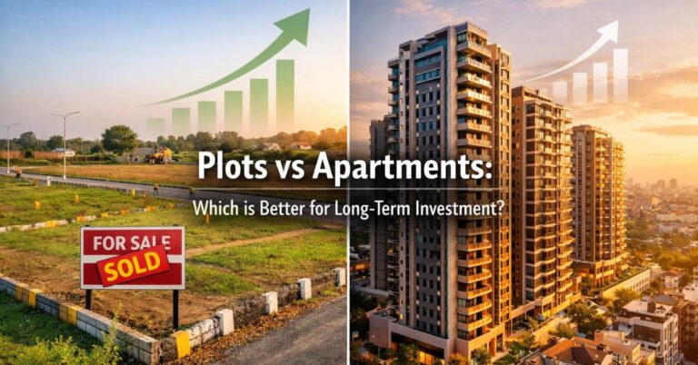 Plots vs Apartments: Which is Better for Long-Term Investment?