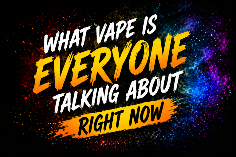 What Vape Is Everyone Talking About Right Now