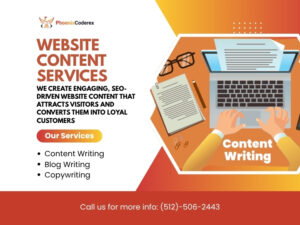 Website content services Austin TX