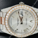 hip hop moissanite watch