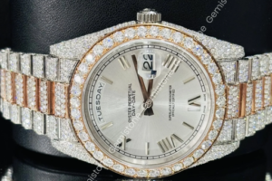 hip hop moissanite watch