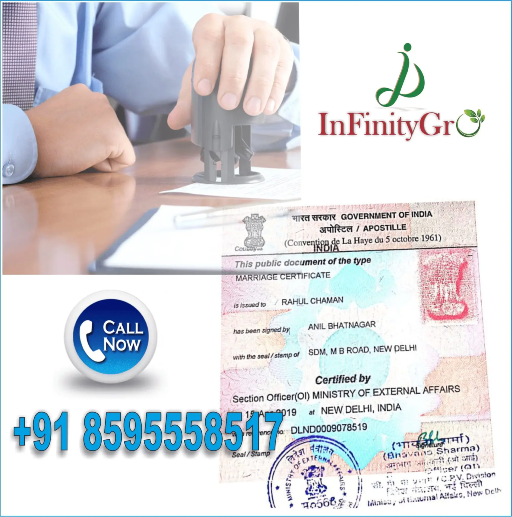 Marriage Certificate Apostille