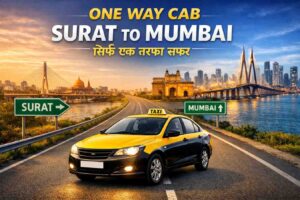 one way cab surat to Mumbai
