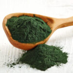Spirulina algae powder
