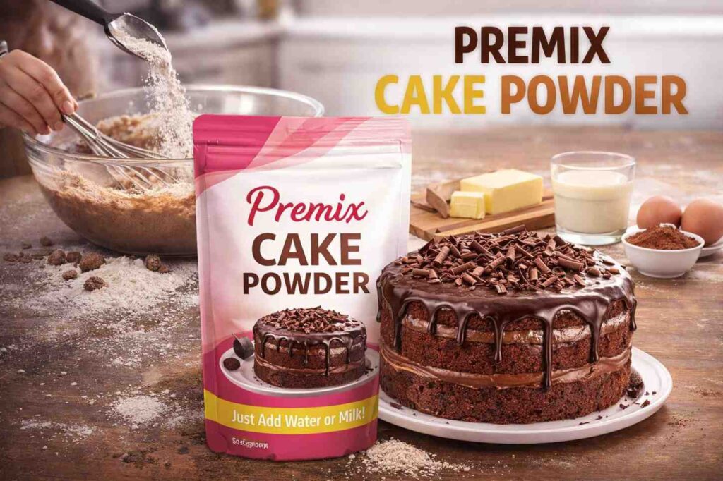 premix cake powder