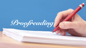 proofreading
