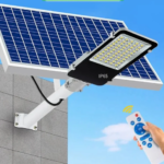 solar panel street light