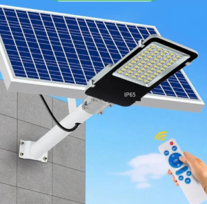 solar panel street light