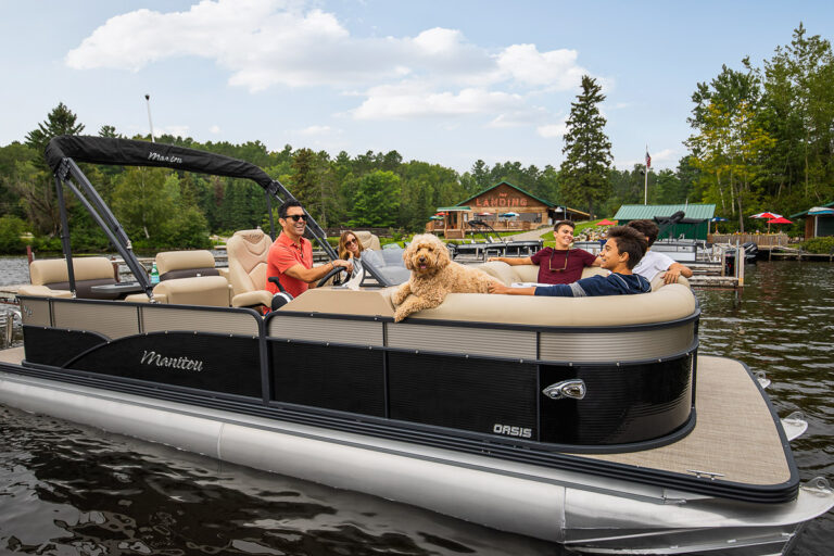 A Party Pontoon Boat For Families