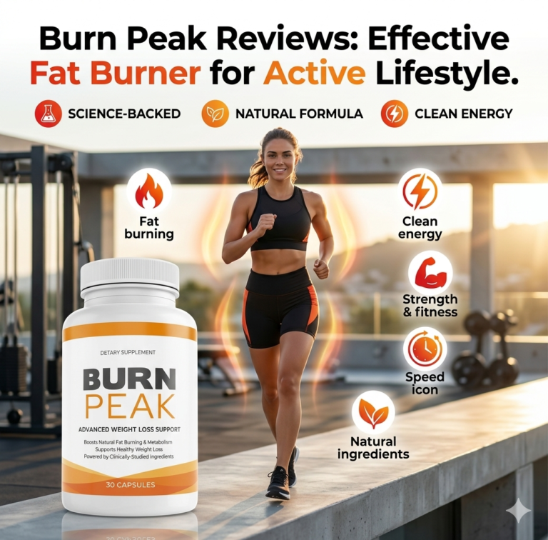 Burn Peak Reviews Effective Fat Burner for Active Lifestyle
