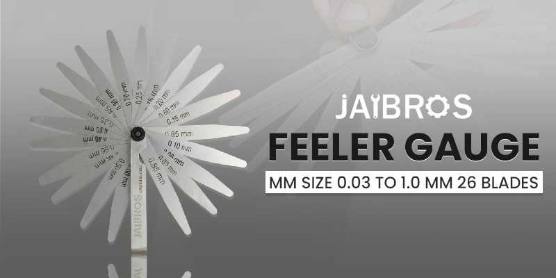 best feeler gauge tool by jaibros