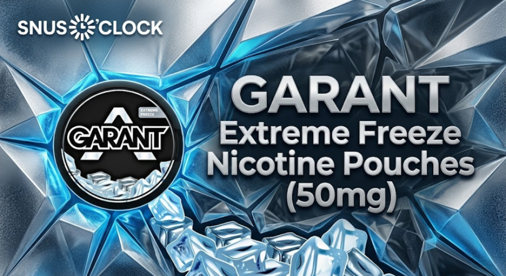 GARANT Extreme Freeze Nicotine Pouches (50mg) 34