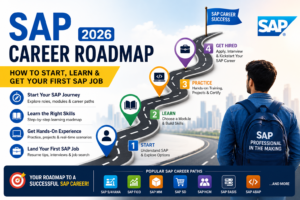 SAP Career Roadmap 2026 How to Start, Learn & Get Your First SAP Job
