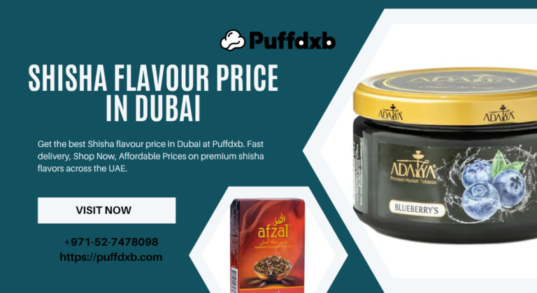 Shisha flavour price in Dubai