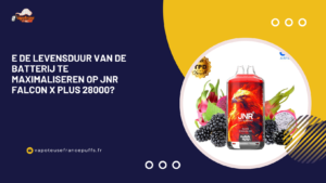 e de levensduur van de batterij te maximaliseren op JNR Falcon X Plus 28000