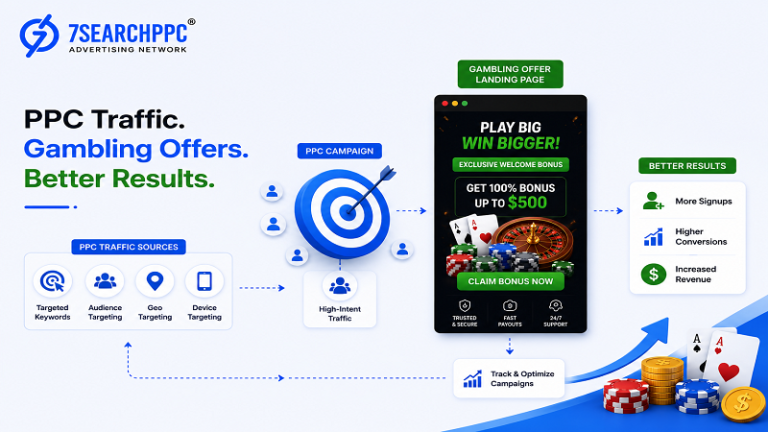 How to Promote Gambling Offers Using PPC Traffic