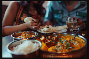 Indian food in Times Square NYC