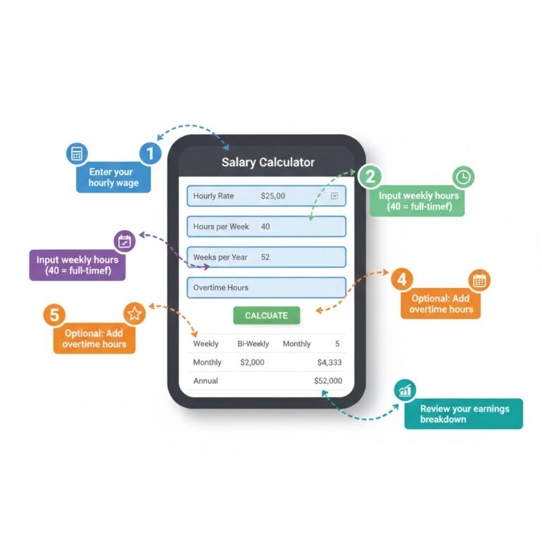 Salary to Hourly Calculator