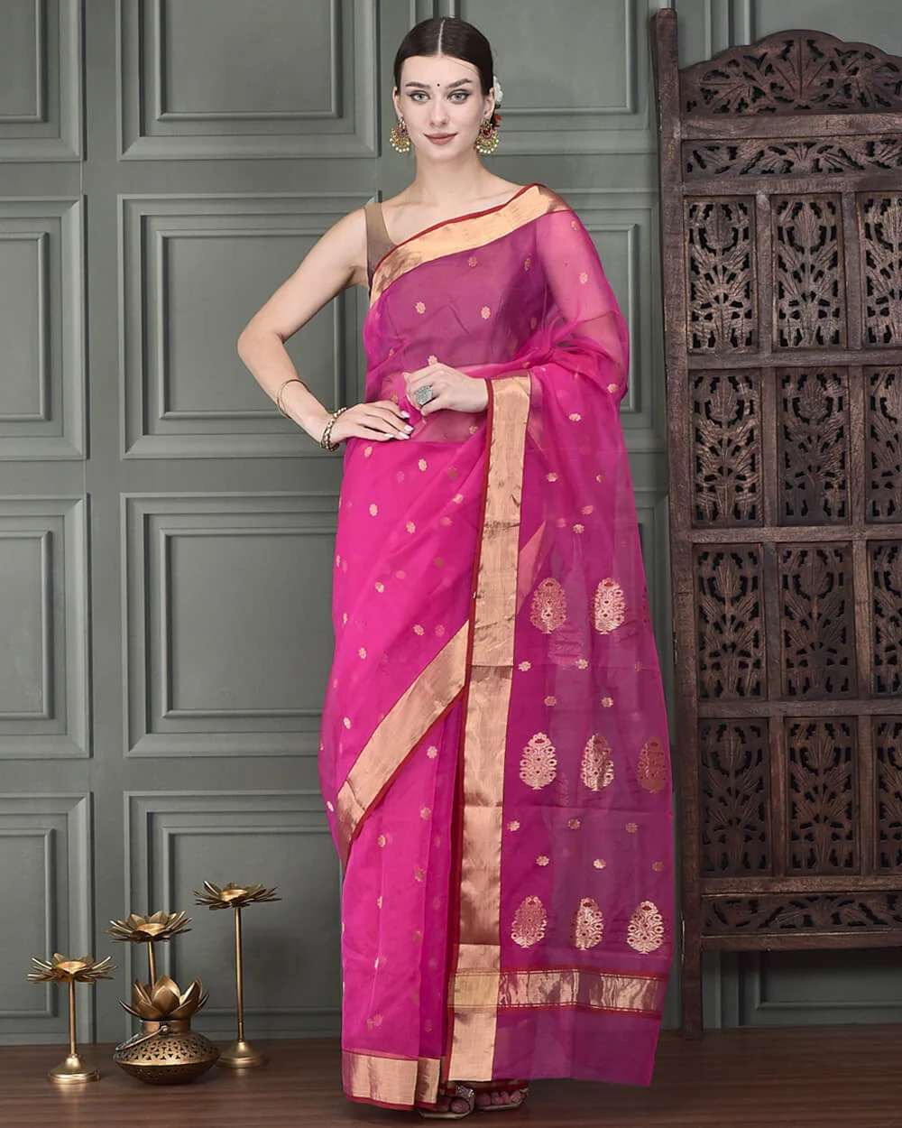 Chanderi saree