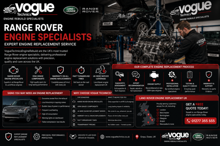 Range Rover engine specialists