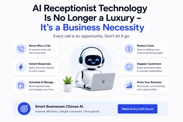 AI Receptionist Technology Is No Longer a Luxury - It’s a Business Necessity
