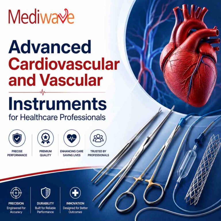 Advanced Cardiovascular and Vascular Instruments for Healthcare Professionals