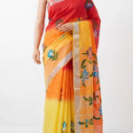 linen saree