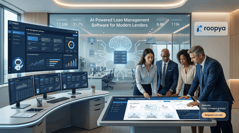 Loan Management Software | AI-Powered LMS for NBFCs, Banks & Fintech | Roopya