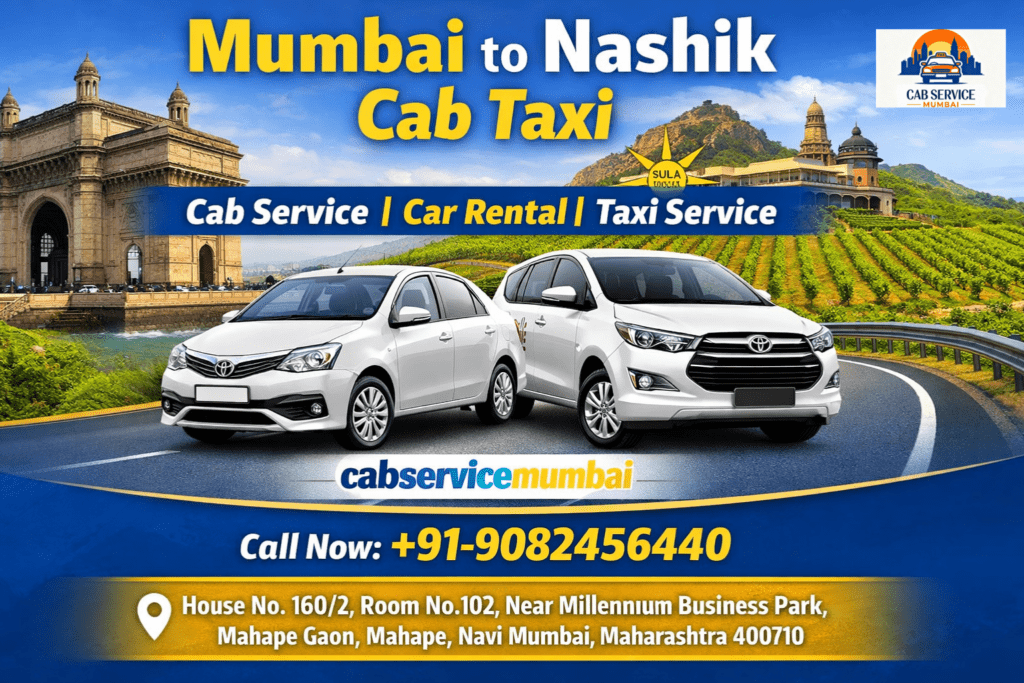 Mumbai to Nashik Cab Service