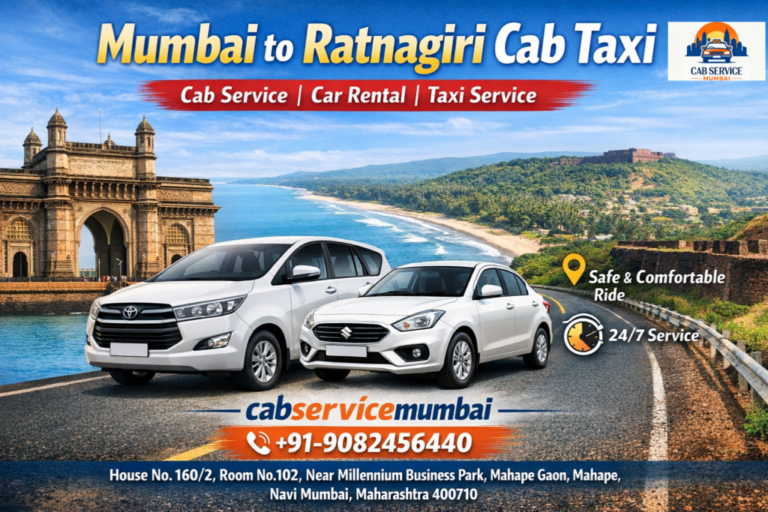 Mumbai to Ratnagiri Taxi Service