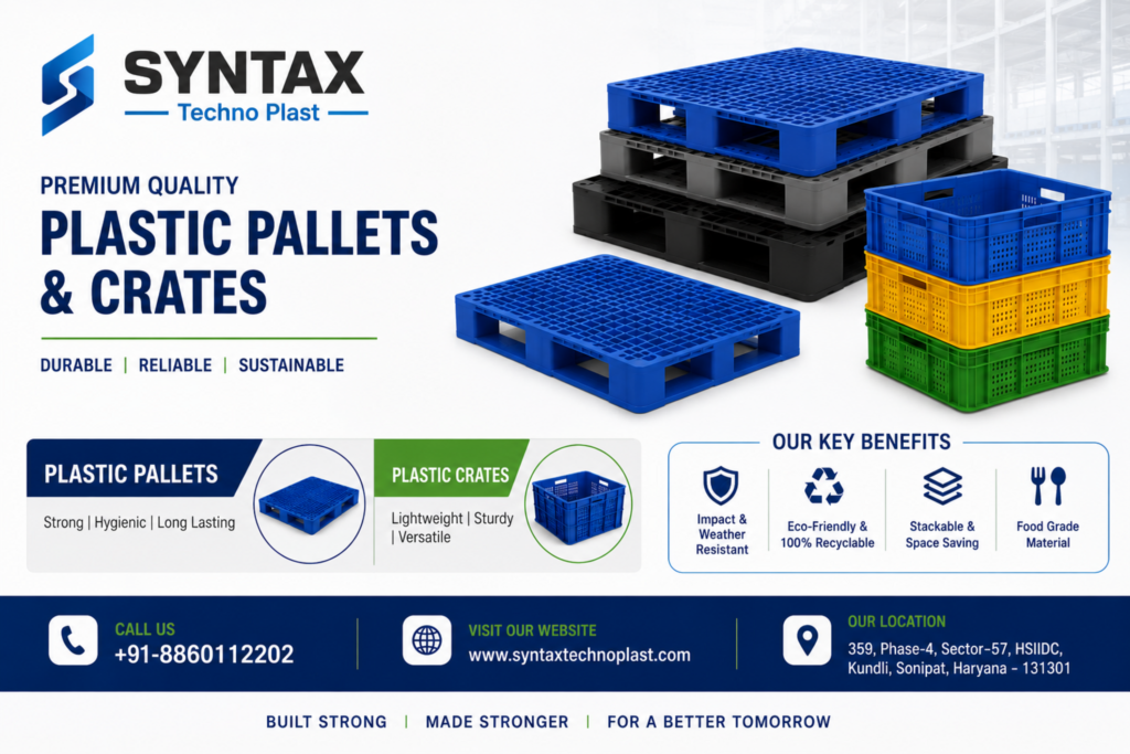 High Quality Plastic Crates Delhi Manufacturers