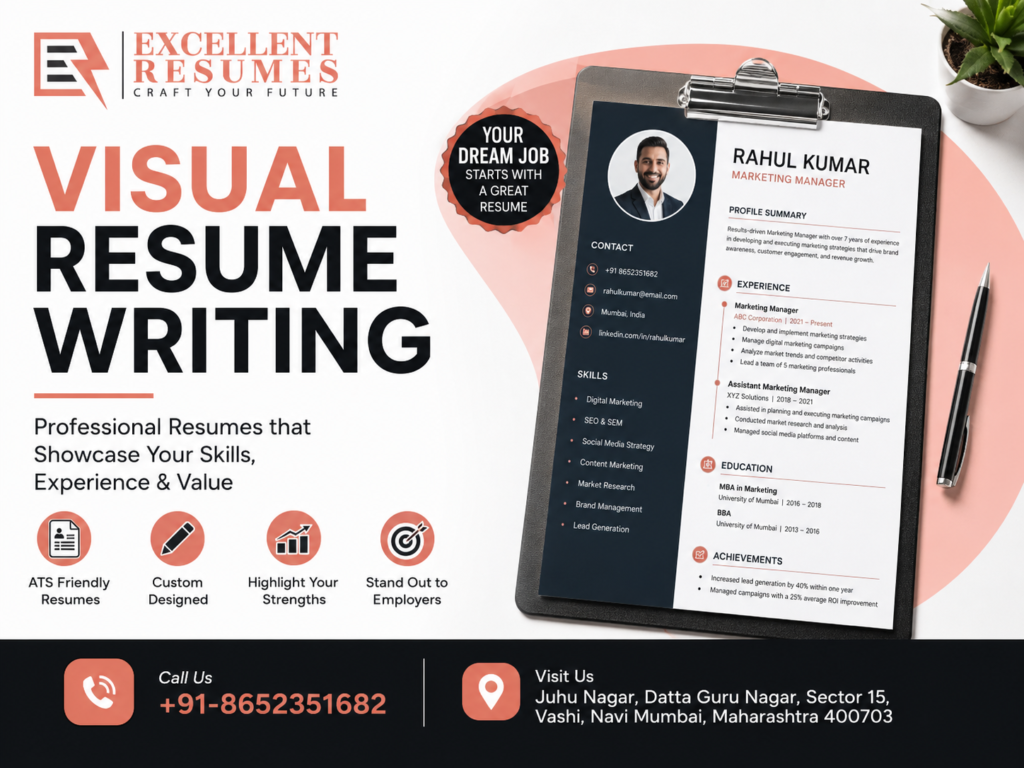 Visual Resume Writing