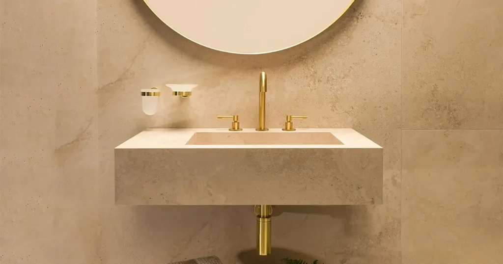 Wudu Sink from KingKonree Solid Surface