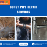 burst & leaking pipe repair service​