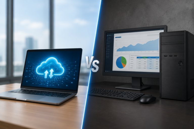 Cloud vs Desktop Accounting Software for Small Businesses