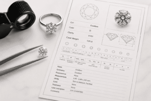 diamond report what included