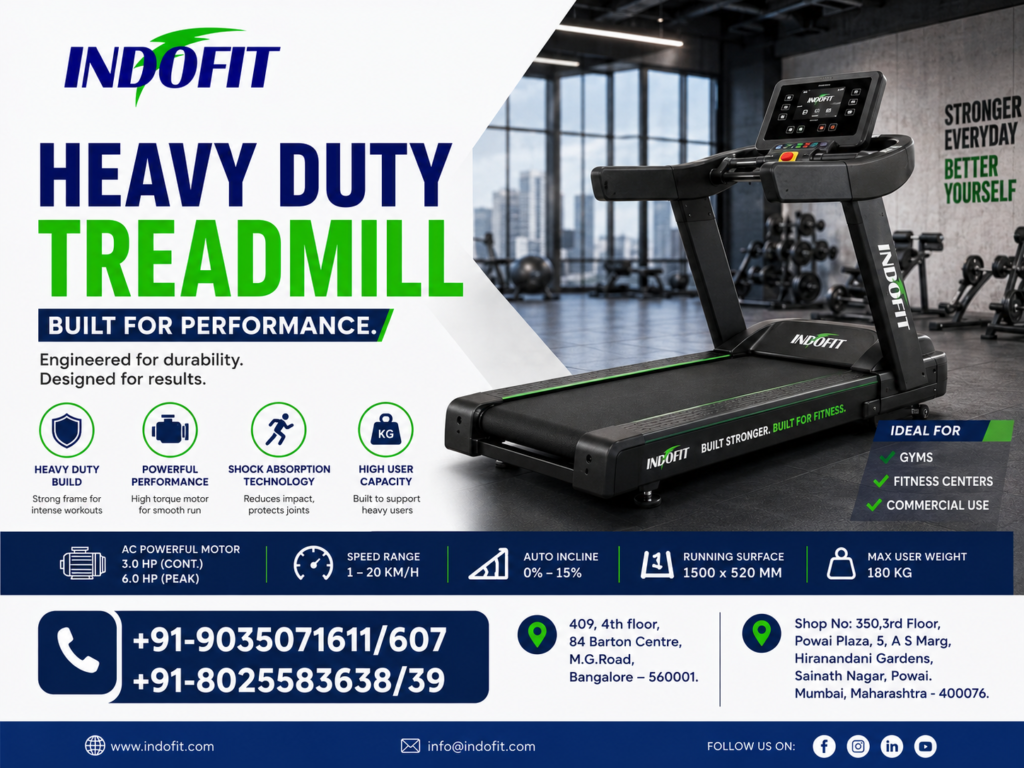Heavy Duty Treadmill for Gym